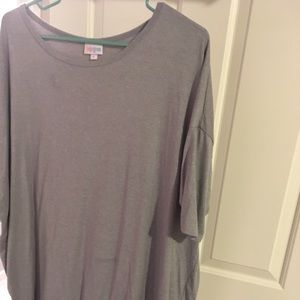 LulaRoe XL Gray Irma
